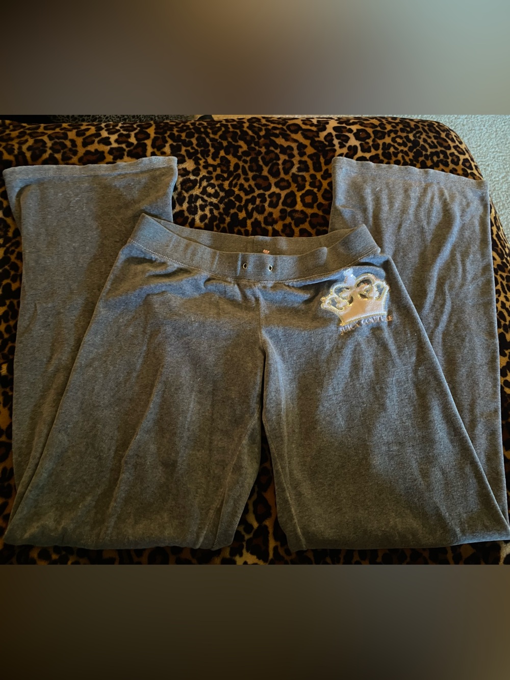 Juicy Couture princess grey tracksuit bottoms